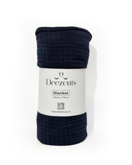 Cozy Fleece Warm Blanket-Dark Navy