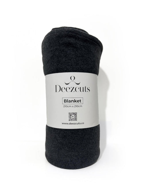 Cozy Fleece Warm Blanket-Dark Grey