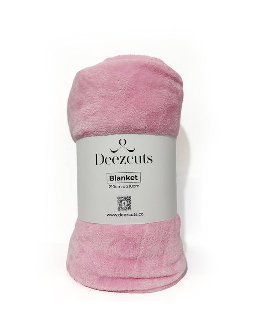 Cozy Fleece Warm Blanket-Pink