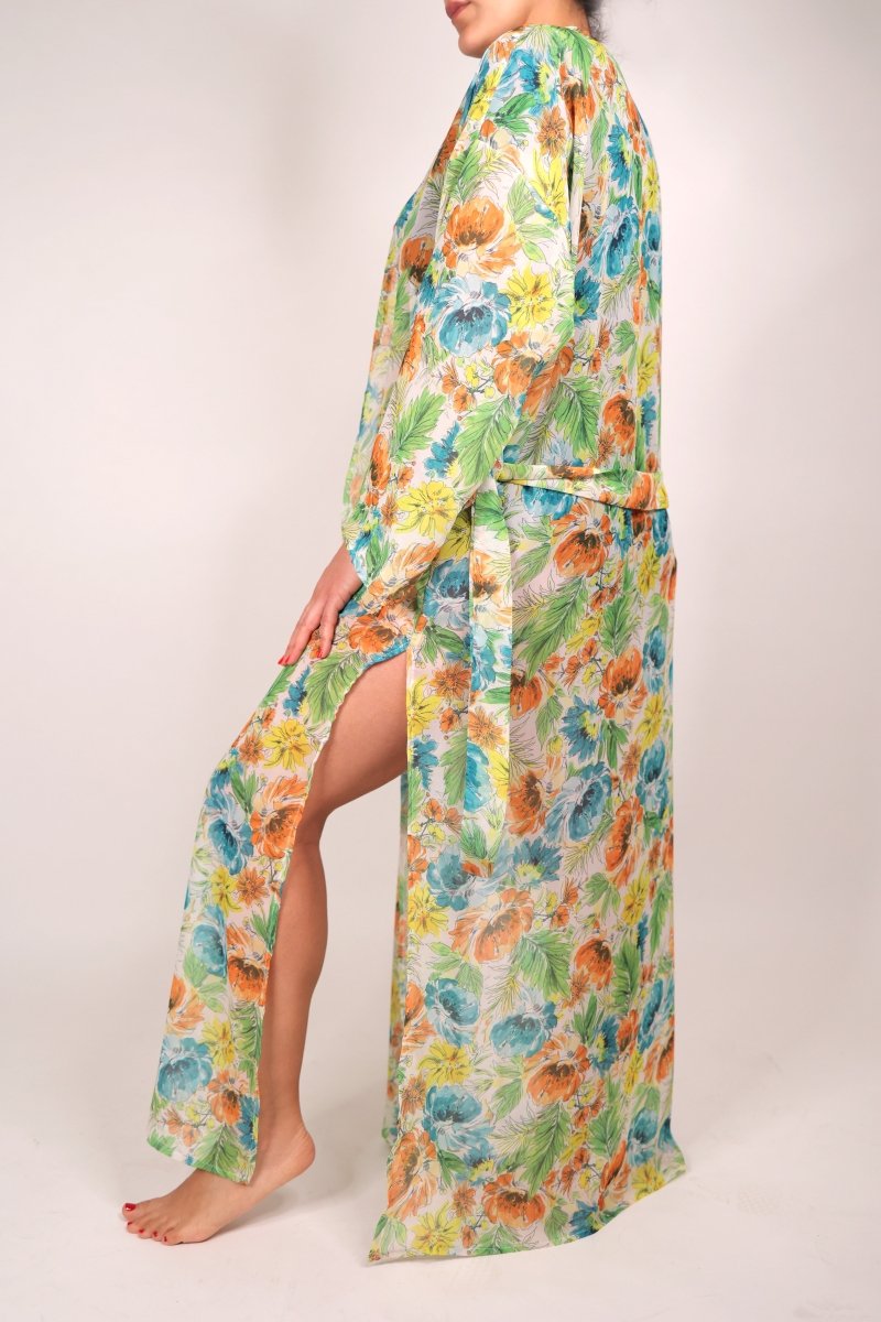 Deezcuts Tie Front Kimono