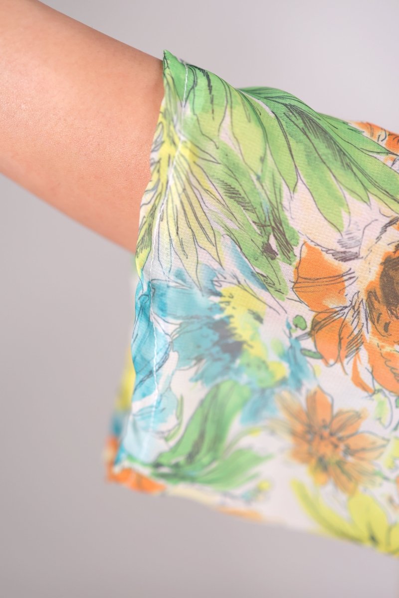 Deezcuts Tie Front Kimono