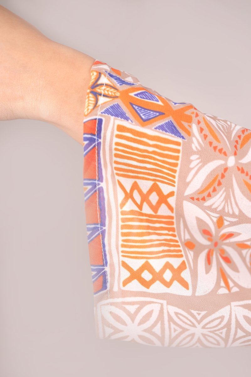Deezcuts Tie Front Kimono