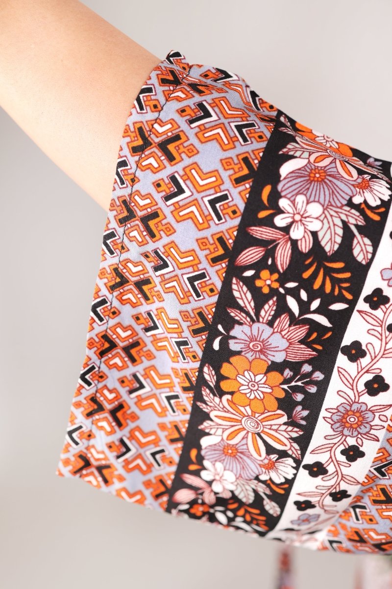 Deezcuts Tie Front Kimono