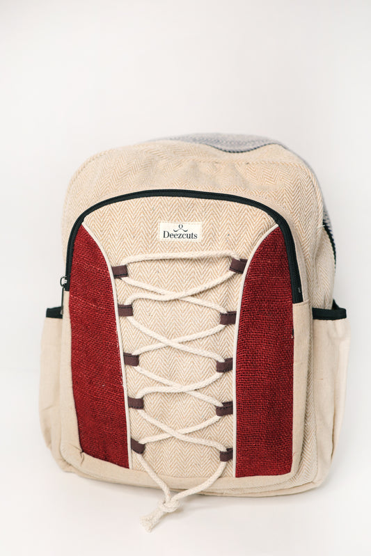 Deezcuts Laptop hemp backpack