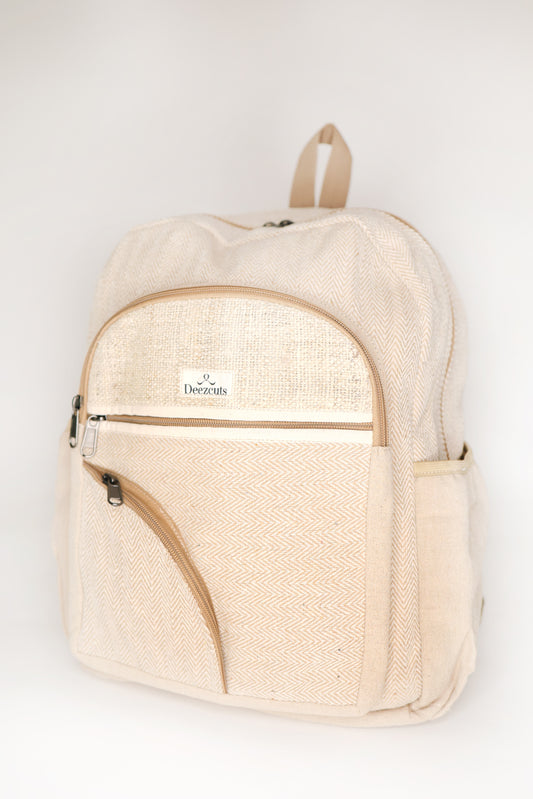 Deezcuts Laptop Hemp Backpack